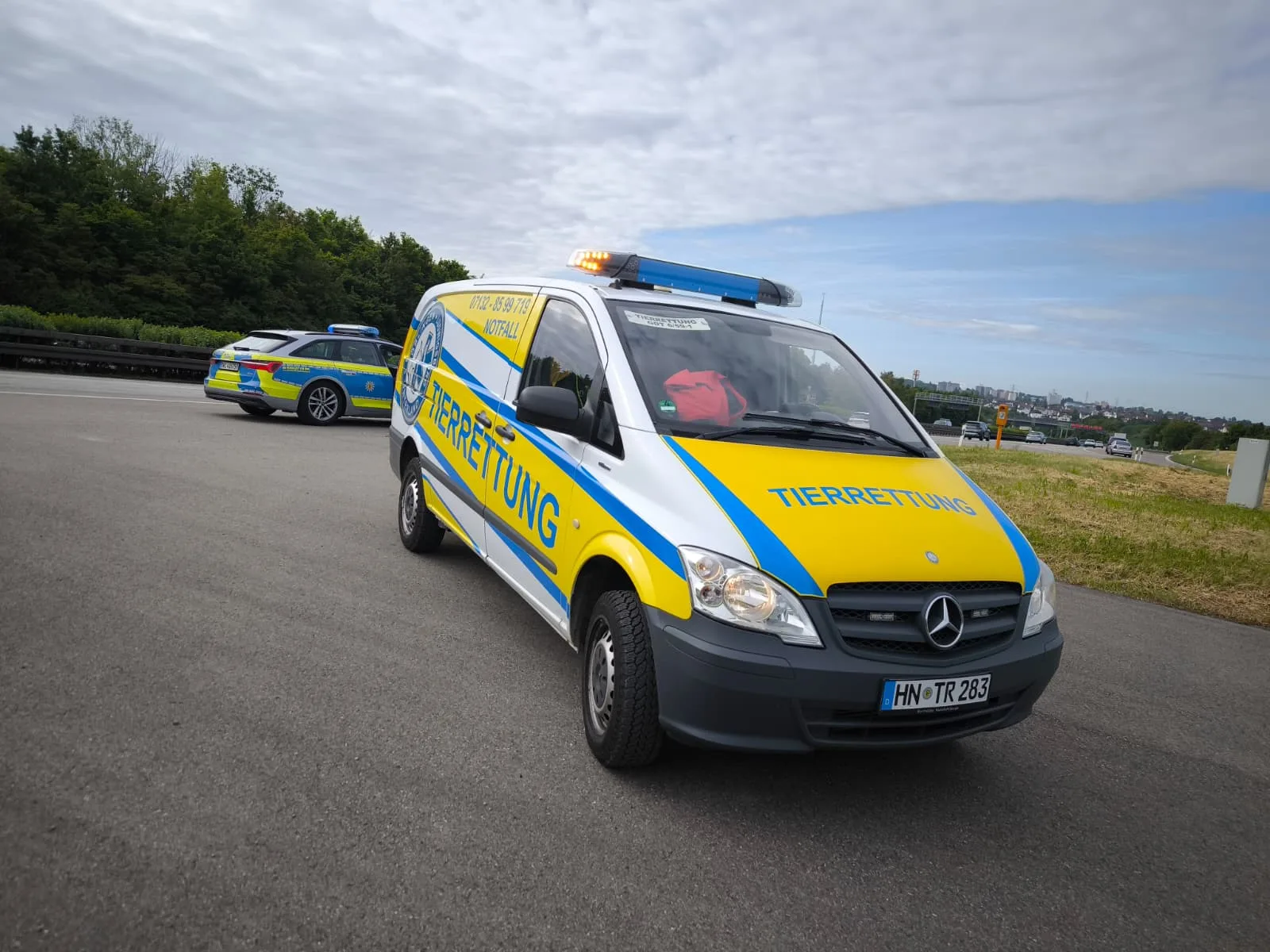 Tierrettungswagen TRTW der Tierrettung Unterland